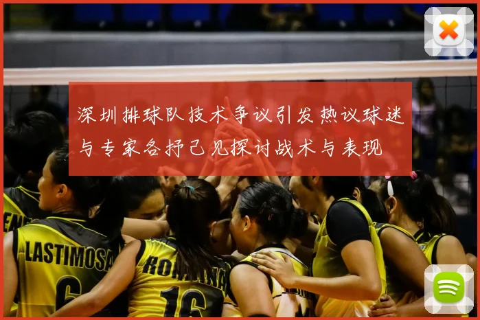深圳排球队技术争议引发热议球迷与专家各抒己见探讨战术与表现