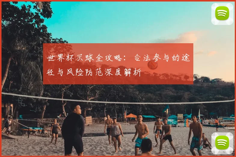 世界杯买球全攻略:合法参与的途径与风险防范深度解析